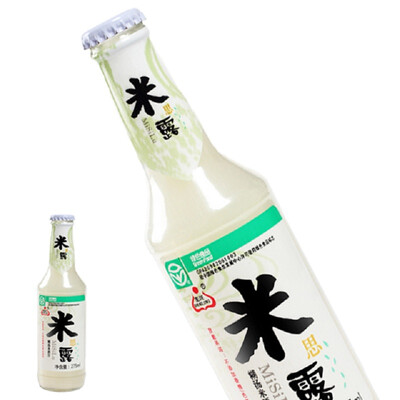

shenglong rice wine Mi Silu paste soup rice wine juice 275ml bottle of wine sweet rice wine moon wine Xiaogan rice wine