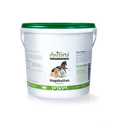 

德国AniForte犬猫狗马通用宠物营养品玫瑰果粉 软骨素宠物狗狗关节灵消炎止痛骨骼宝关节