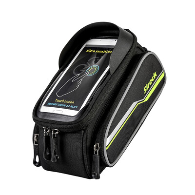 

Sireck MTB велосипед мешок 6" Frame Touchscreen Велосипед Saddle Bag Велоспорт Передняя труба велосипеды Сумка Чехол для телефона
