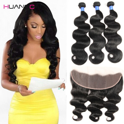 

Peruvian virgin hair 4bundle human hair and closure body wave virgin human hair with closure lace frontal closure with bundles