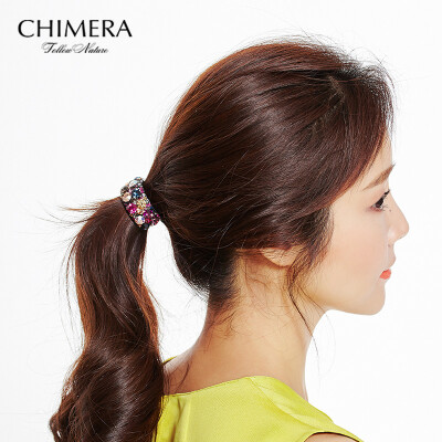 

Chimera (CHIMERA) hair ornaments head full of round full-bore drill tail hairpin hairpin hair color