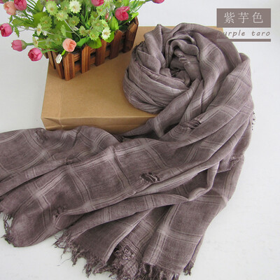 

Genuine Orangefox Modals Scarf Of Grids And Holes