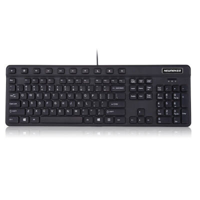 

Upscale (Newmen) elegant 410 cable keyboard notebook keyboard USB interface