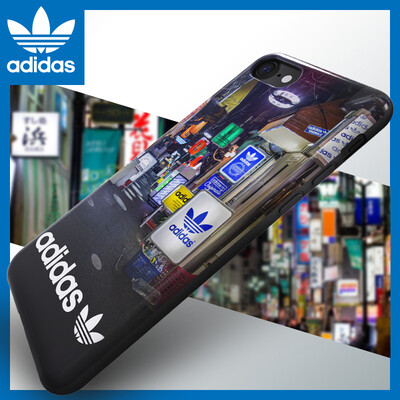 

adidas 26587 Adidas TPU уличный ветер яблоко 7 оболочка корпуса оболочки защитная крышка задней оболочки для iPhone8 4,7 дюйма