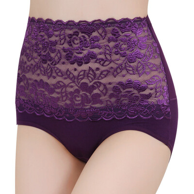 

BEJIROG Women's High-waist Lace Panties Underwear
