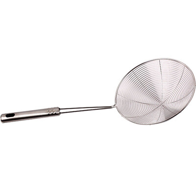 

[Jingdong Supermarket] fine up to 18cm round steel handle stainless steel line leakage