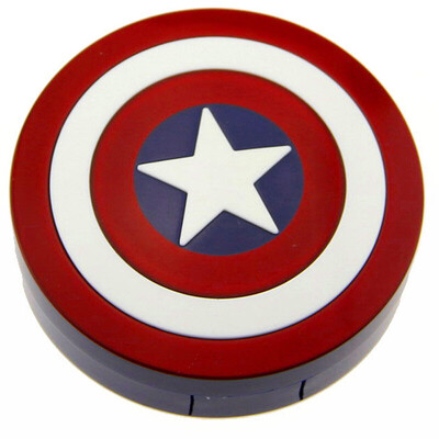 

Mate Office Contact Lens Case Creative Cartoon Companion Box Соединенные Штаты Hitomi Care Cartridge Пинцет Twin Соединенные Штаты Капитан Red BL1047