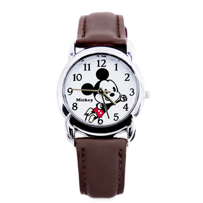 

Disney new child watch Mickey watch white quartz girl watch DC-54036W