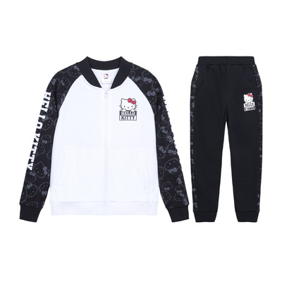 

Anta ANTA children&39s clothing girls set children&39s sports two-piece suit female large children&39s suit 36734741 classic black 140