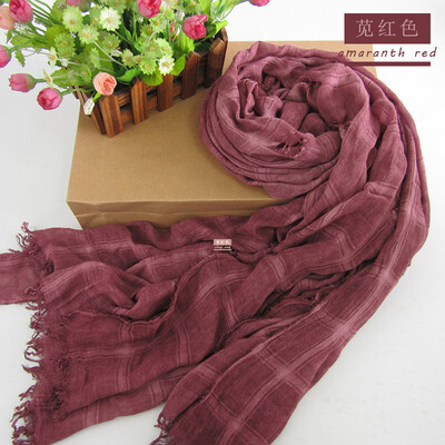 

Genuine Orangefox Modals Scarf Of Grids And Holes