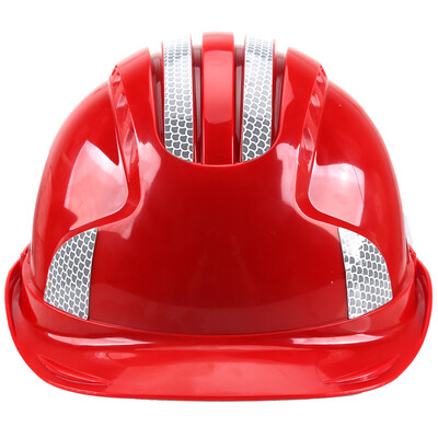 

SANTO 1973 Safety helmet with fluorescent reflector Industrial ABS site anti-smashing hat