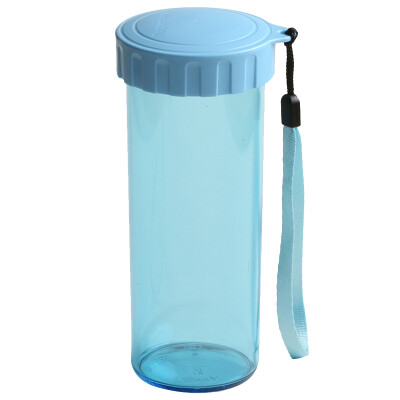 

Jingdong Supermarket Tupperware Tupperware Ying Cai plastic heart movement leak-proof cup with carry rope 430ml sunny blue