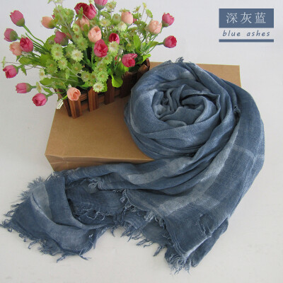 

Genuine Orangefox Cashmere Cotton Pierced Scarf