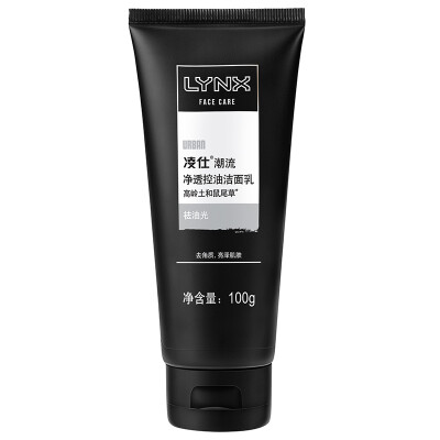 

Lynx (LYNX) Мужчины Нефть управления Cleanser чистая через прилив / моющее средство 100г