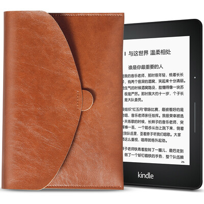 

Smorss Kindle Ультра-волокно Ультратонкий чехол Портативный чехол Brown Slim02 для Amazon Kindle e-Reader 6-дюймовый продукт