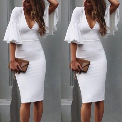 

CANIS@Fashion Women Summer Boho Long Evening Party Beach Long Maxi Sundress Dress