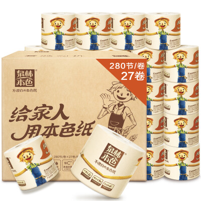 

Quan Lin nature health rolls do not bleach environmental protection series three 280 series * 27 volumes (FCL sales