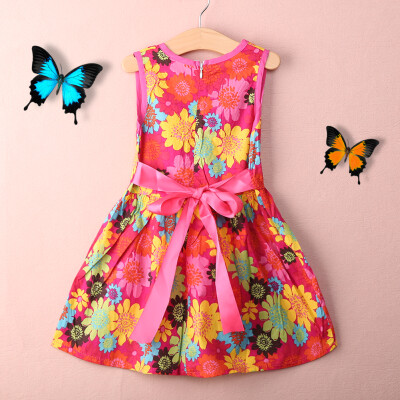 

Details about HOT Toddler Kids Girls Summer Princess Floral Lace Pierced Party Dress Age 2-7Y