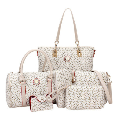 

женщины сумочку. PU кожа досуг сумочку Crossbody Bag 6 часть комбинации 6-pcs sets