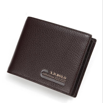 

Leather men wallet new head cowhide men short paragraph wallet wallet multi-card business wallet