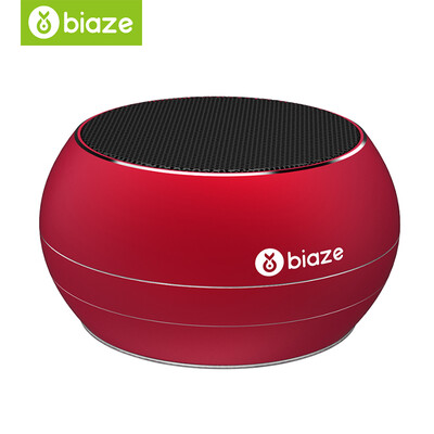 

Biya Zi BIAZE DY01 Bluetooth Speaker Portable Wireless Audio Card Speaker Mobile Music Player China Red
