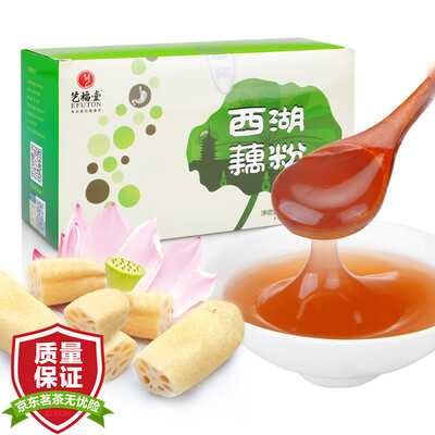 

Yi Фу Тан пищи Западное озеро лотоса порошок чистого порошка Ханчжоу ручной работы 300 г (содержит 10 саше)