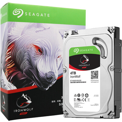 

Seagate Iron Wolf 4TB ST4000VN008 Internal Hard Drive HDD