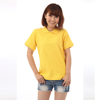 

Blank shirt class suit t-shirt lapel culture shirt men and women cotton short sleeve