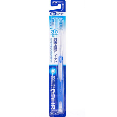 

Lion Lion CLINICA 3D cut 4 deep cleaning toothbrush 1 set color random delivery Japanese original import