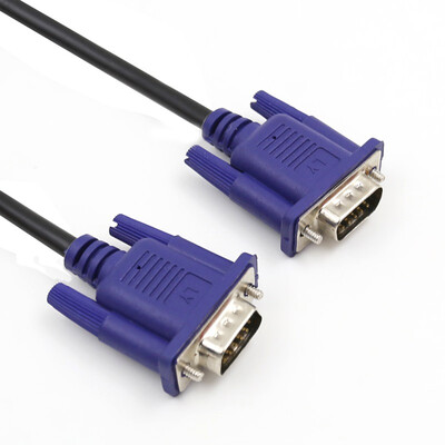 

Muyang MuYang MY-G505 HD VGA adapter 3 6 pure copper double magnetic ring vga computer TV connection adapter VGA connection adapter 5 meters black