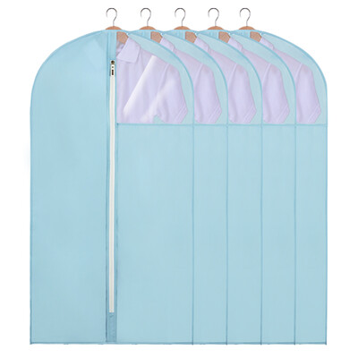 

Herb Garden Oxford cloth dust cover storage bag water laundry sorting bag hanging bag large 5 elegant blue