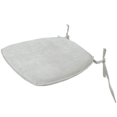

Nobildonna Solid 4543cm Memory Foam Chair Pad with Ties Kitchen Dining Home Decor Office Chair Seat Pads Cushion