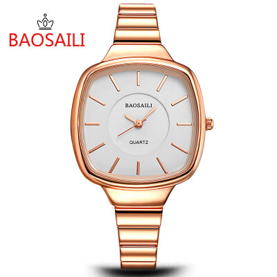 

BAOSAILI Super Quality Women Wrist Watch Ladies Dress Quartz Watches Japan Movt Elegant Square Dial Classic Clock