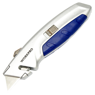 

По десять тысяч грамм (WORKPRO) W013010N образный складной нож со стальным лезвием картридж тело конверта ванадиевой сталь аппаратных ручными инструментами