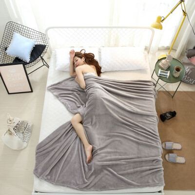 

Percy home textile: Solid Casual Polyester Blanket ; 320gsm