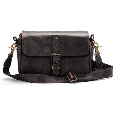 

ONA 014LDB The Bowery retro leather Leica Sony Fuji Aoba micro single bag paraxial camera shoulder photography bag pure hand black truffle color