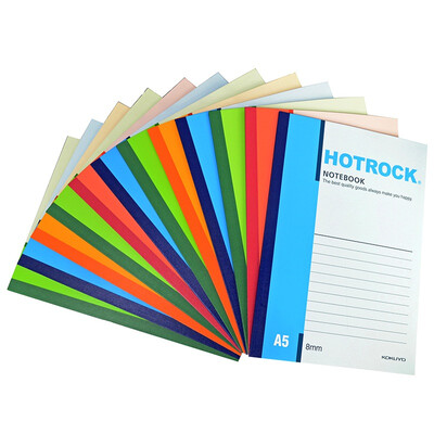 

KOKUYO HOTROCK Series A5 30 pages of wireless binding book notepad soft copy 12 loaded WCN-N1030