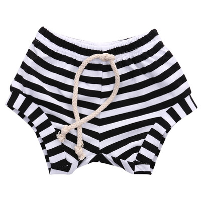 

Cute Infant Baby Boys Girls Baggy Shorts Bottoms Stripes Toddler Summer Bloomers