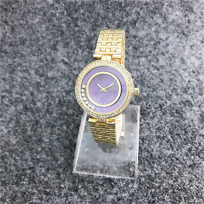 

Luxury Diamond Women Dress Watches CONTENA Fashion Brand Ladies Elegant Watch Vintage Female Rhinestone Bracelet Watch