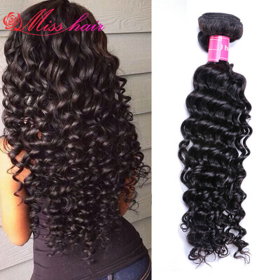 

Indian Deep Wave Virgin Hair Rosa Hair Products 4 Bundle Deals 7A Unprocessed Virgin Hair Deep Wave Bundles Indian Virgin Hair