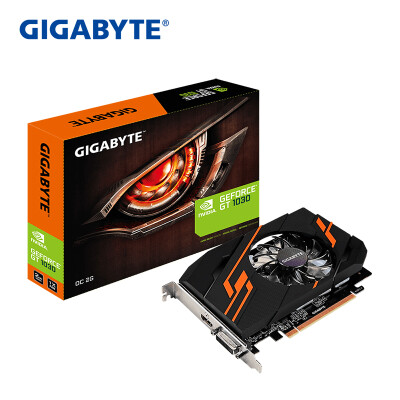 

Gigabyte GIGABYTE GT 1030 OC 2G 1265-1544MHz 6008MHz 2G 64bit GDDR5 graphics card