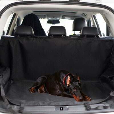 

Caraline car dog pad dog car mat dog supplies car dog pad Golden Retriever pet car mat waterproof&dirty car dog seat back row SUV rear tail box mat gray