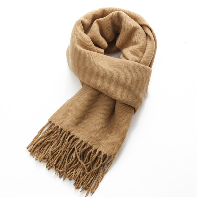 

Dusena DUSENNA scarves male autumn&winter thick warm ladies shawl double collar thick scarf khaki