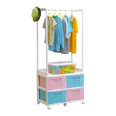 

Alice IRIS environmental material childrens multi-function finishing rack hanger MHC140