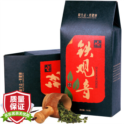 

Ming Shan ecological tea Tieguanyin Tea Direct supply of oolong tea 100g family packs