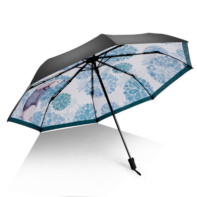 

iRain Umbnella sun umbrella folding umbrella UV umbrella umbrella umbrella three folding umbrella umbrella umbrella parasol elegance rabbit