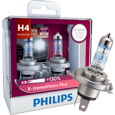 

Philips (PHILIPS) ночная спешка H4 модернизирует автомобильные лампочки 2 загруженных яркости 130% рост 45 м цветовая температура 3700K