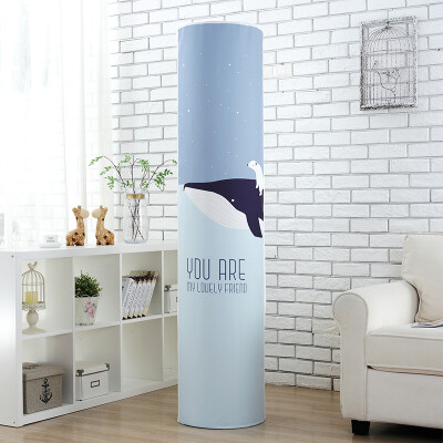 

Yuan Yuan Whale 2P Vertical Round Air Conditioning Cover Gree i Platinum i Cool i Zunmei Haier Kelong Haixin Cabinet Air Conditioner Cover Vertical Round Cylinder Dust Cover