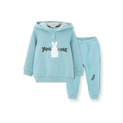 

【Jingdong delivery】 Balabala (balabala) children's clothing girls sweater sets thick children's baby winter children's cashmere long sleeves 28044160102 pink 100