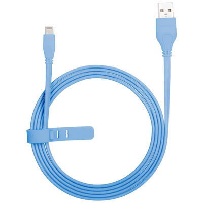 

MOMAX Apple MFI certification data line lighting charging line for iPhone8 76 6s plus X 5s SE mobile phone 15 meters blue